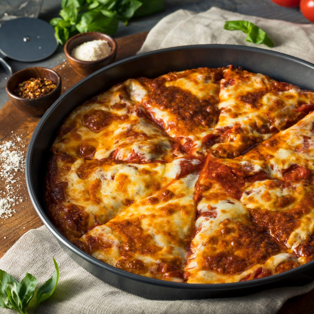 deep dish pizza pan